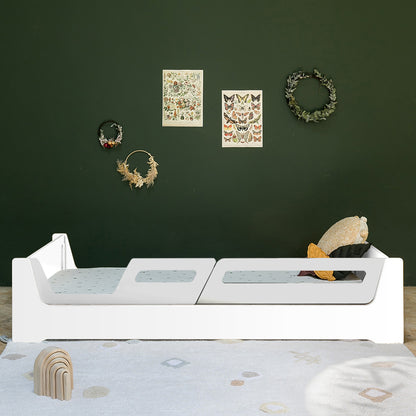 Cama Evolutiva Maracujá | Laca | 2 Grades (1 com abertura)