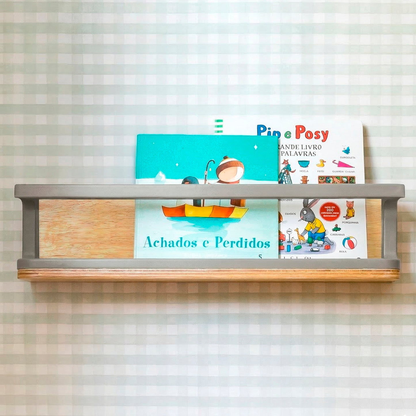 Porta Livros Anis | (Nature)
