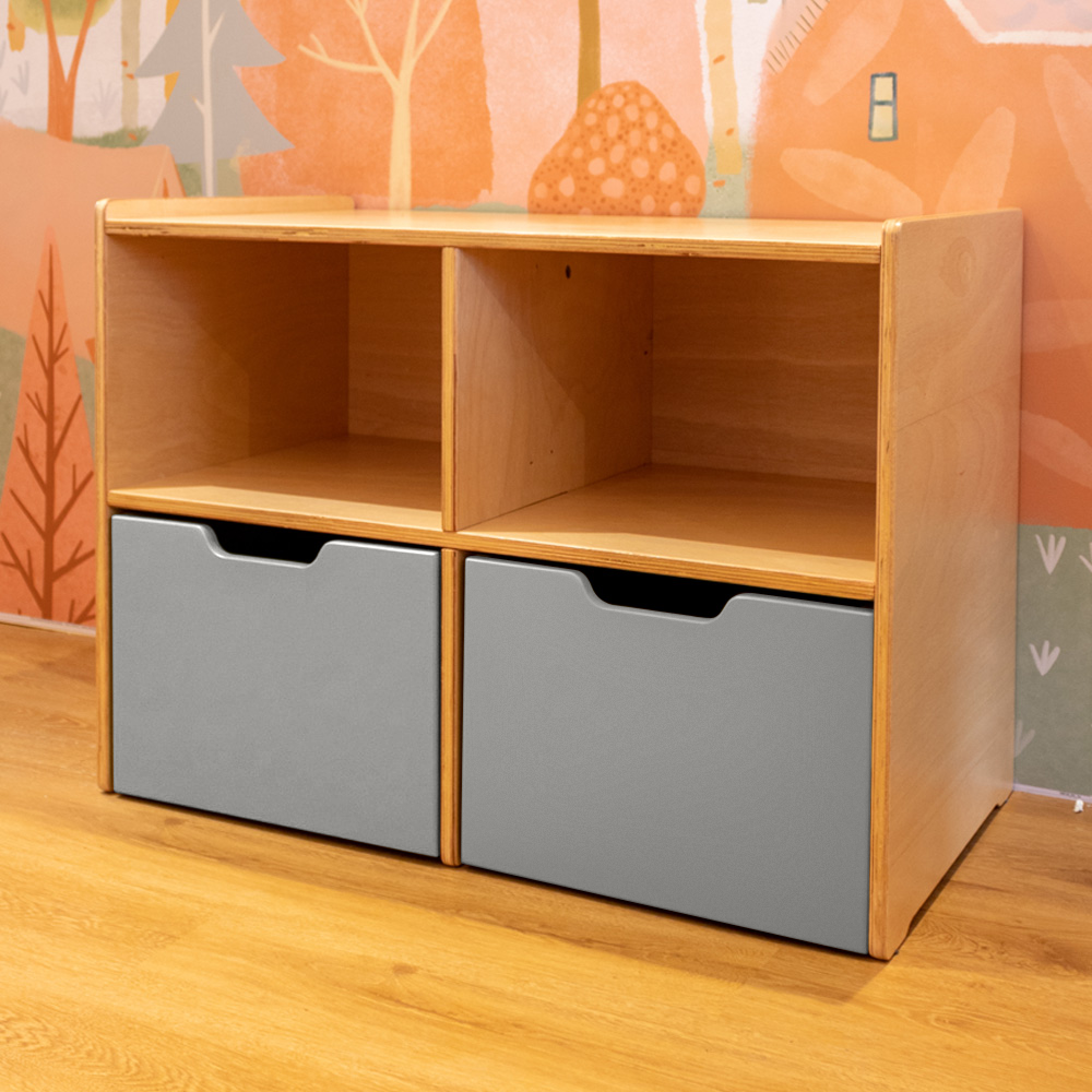 Estante com Baús | (Nature)