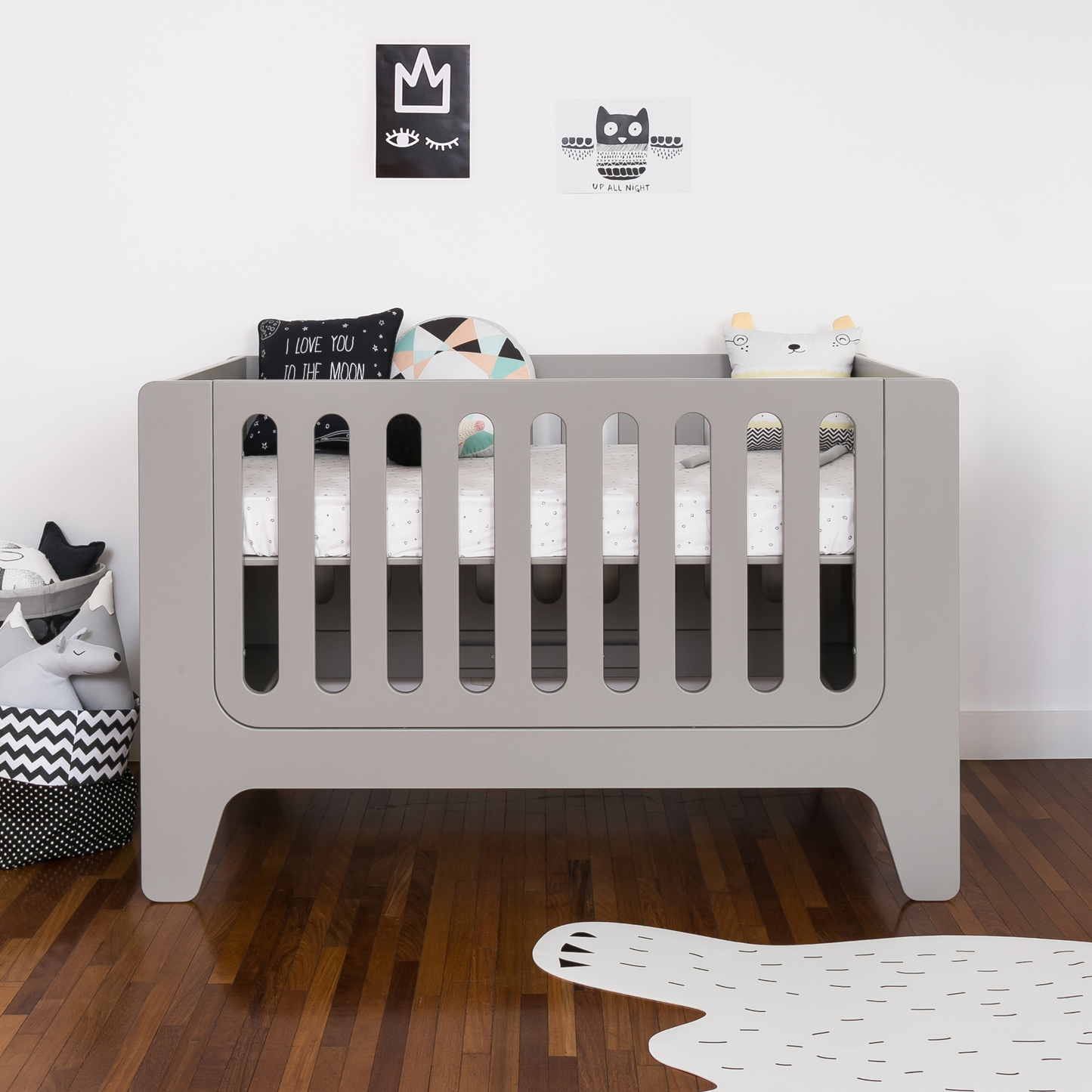 Berço Anis + Mini Cama | Laca