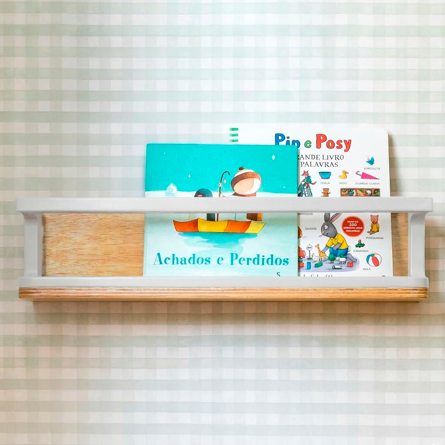 Porta Livros Anis | (Nature)