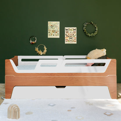 Bicama Evolutiva Maracujá | Nature | 4 Grades (1 com abertura) + 2 Módulos de cabeceira e peseira