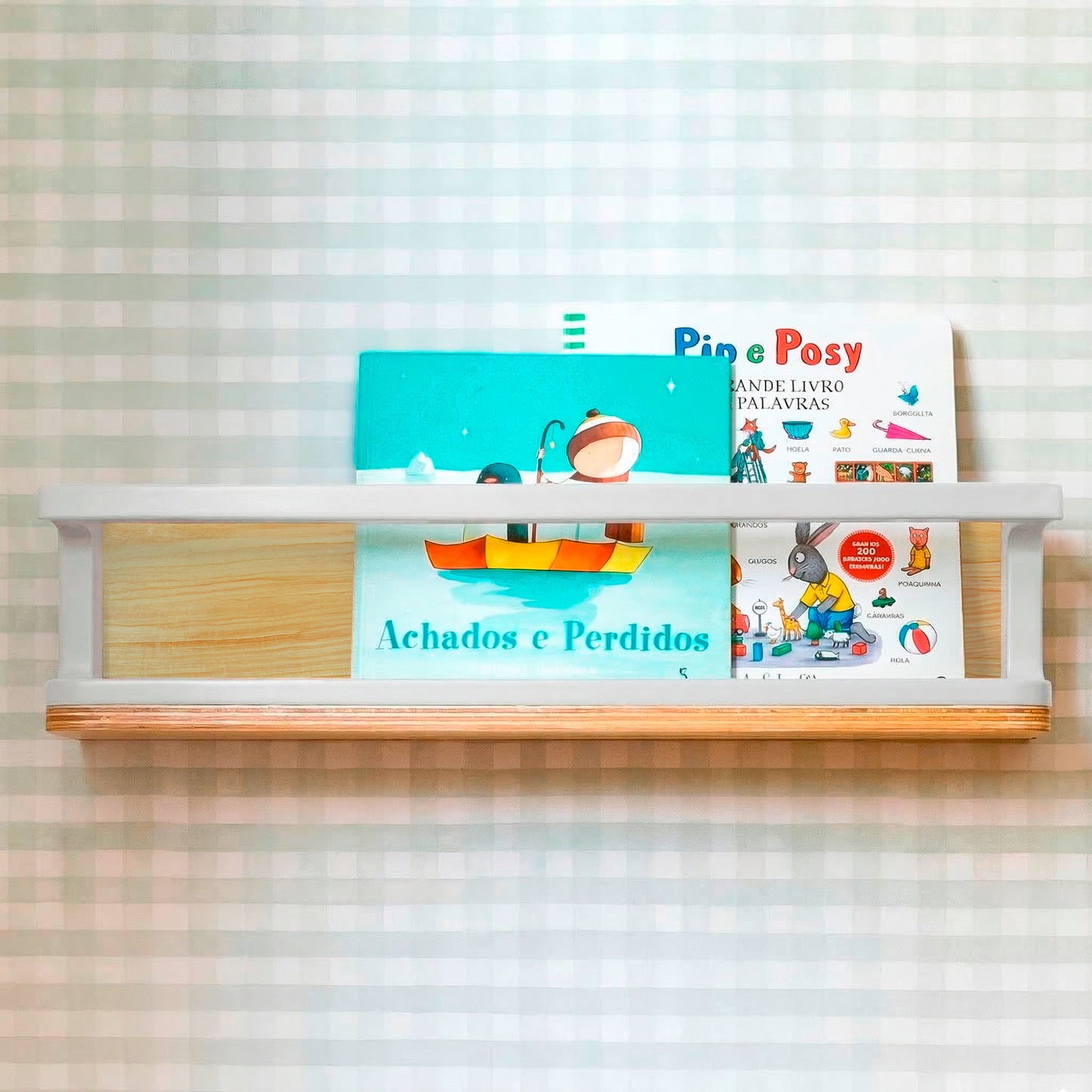 Porta Livros Anis | (Nature)