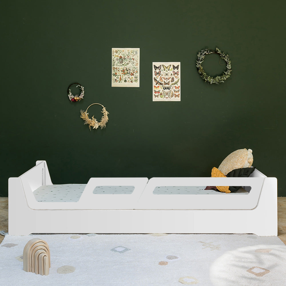 Cama Evolutiva Maracujá | Laca | 2 Grades (1 com abertura)