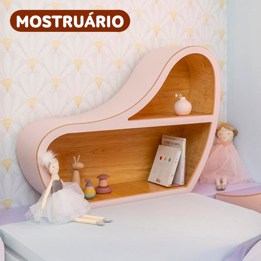 Estante Orgânica | Laminado Cotton Candy (L575)