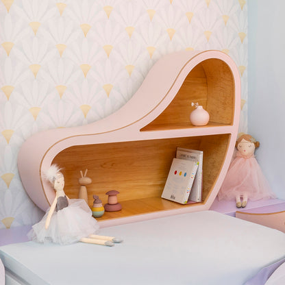 Estante Orgânica | Laminado Cotton Candy (L575)