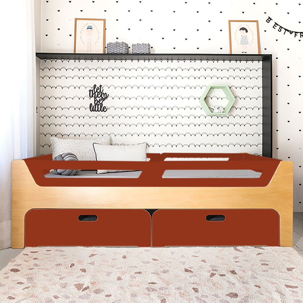 Bicama Anis | Nature | 4 Grades | Gavetas Baú