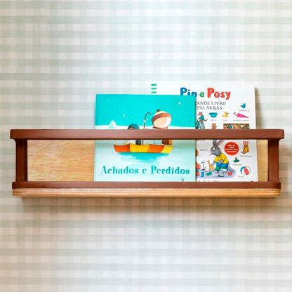 Porta Livros Anis | (Nature)
