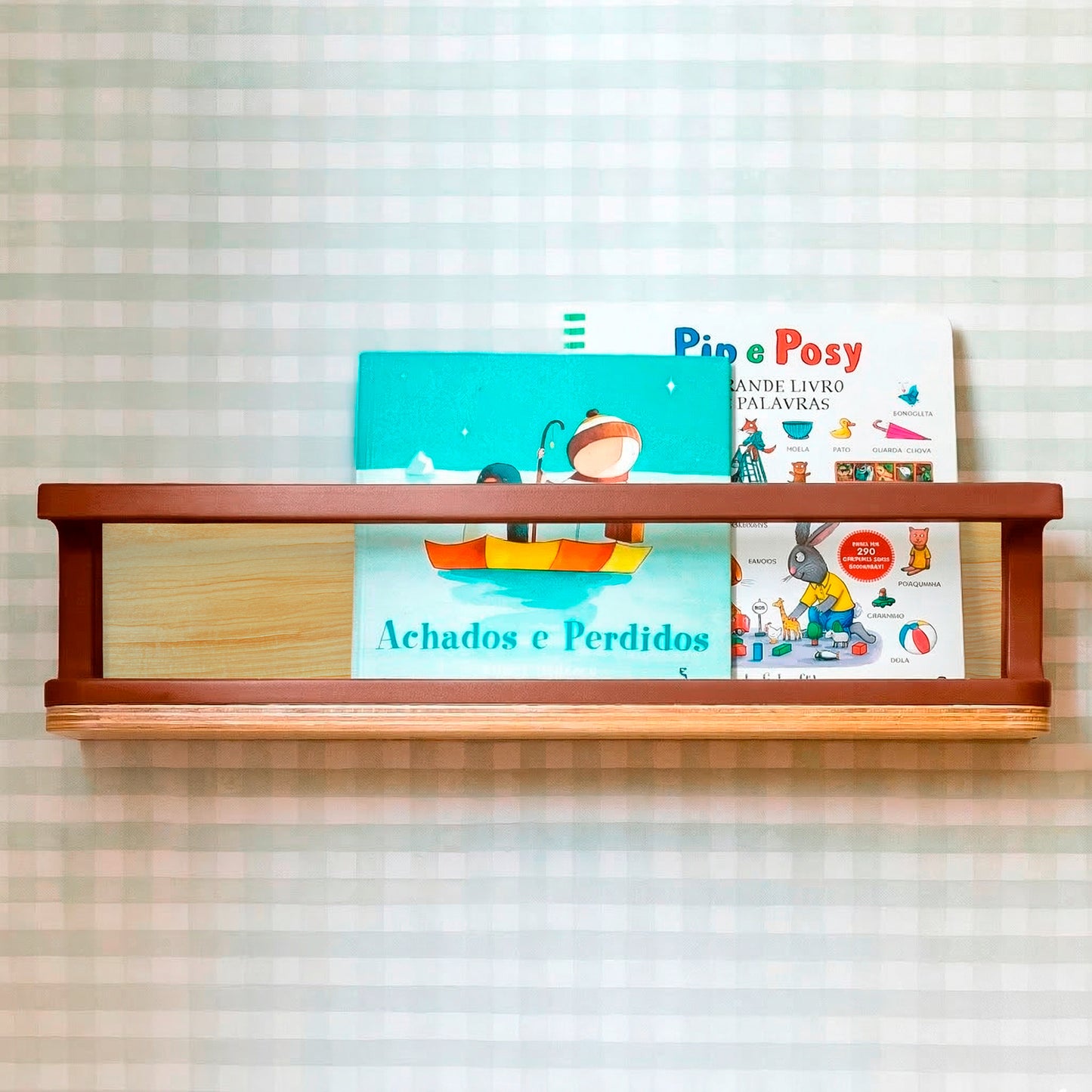 Porta Livros Anis | (Nature)