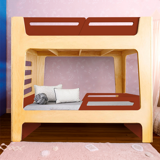 Beliche Integrado Infantil com Bicama | Anis Nature Sem Cama Auxiliar | Bloom