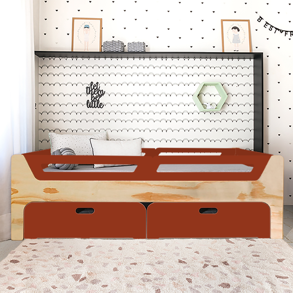 Bicama Anis | Nature | 4 Grades | Gavetas Baú