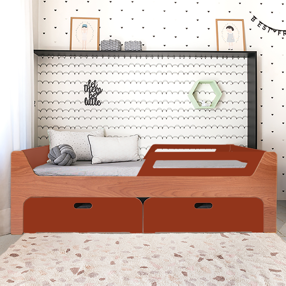 Bicama Anis | Nature | 2 Grades | Gavetas Baú