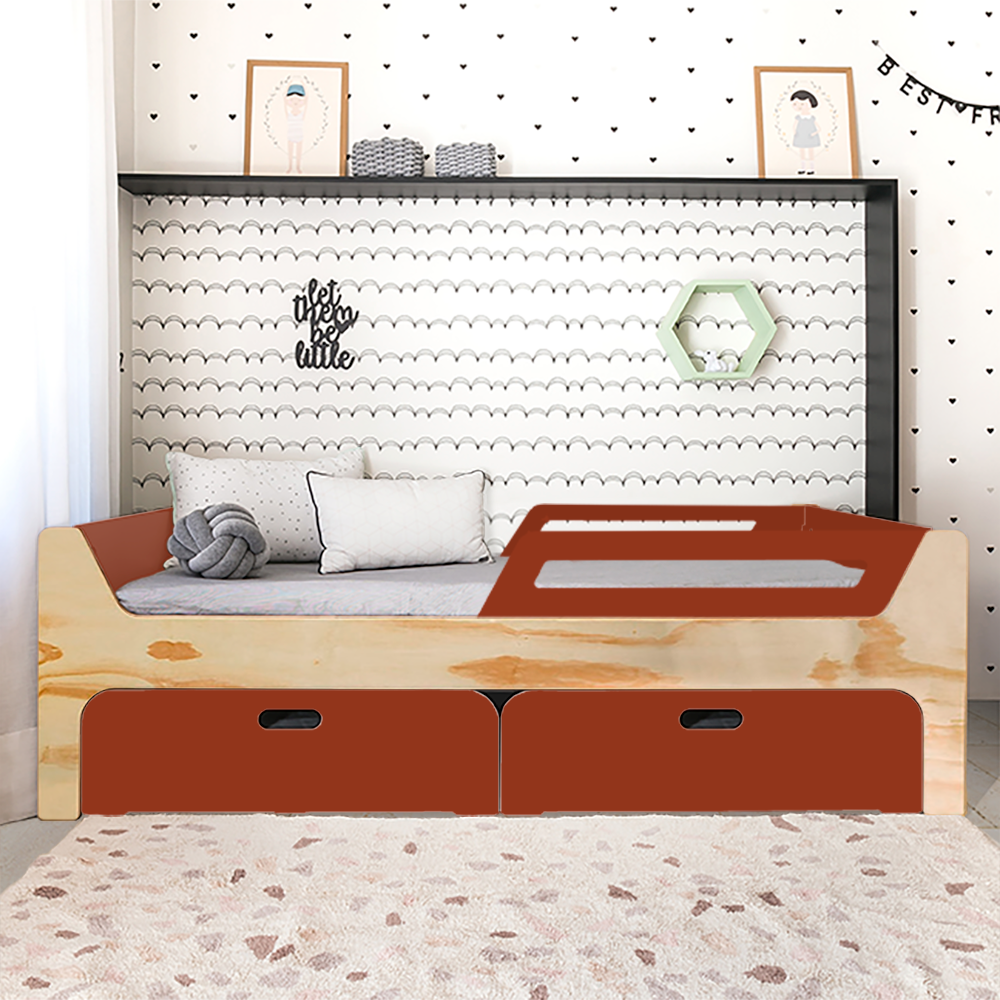 Bicama Anis | Nature | 2 Grades | Gavetas Baú