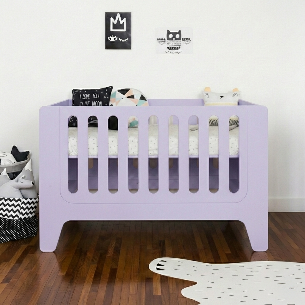 Berço Anis + Mini Cama | Laca
