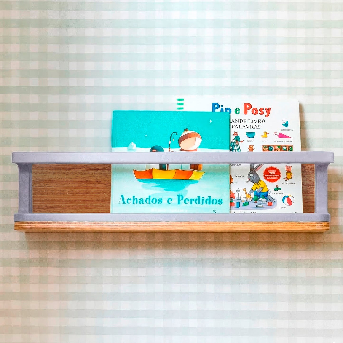 Porta Livros Anis | (Nature)