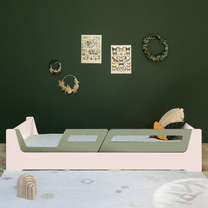 Cama Evolutiva Maracujá | Laca | 2 Grades (1 com abertura)