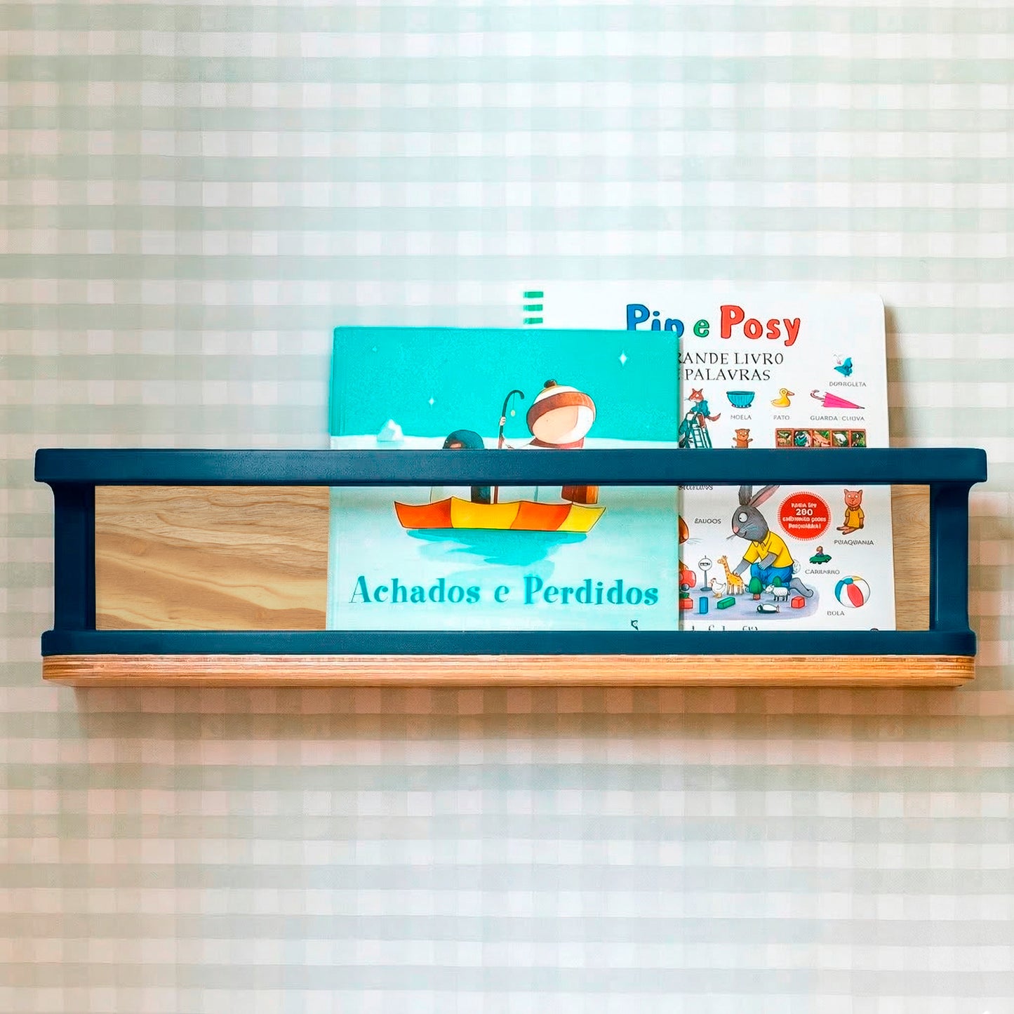 Porta Livros Anis | (Nature)