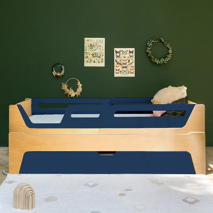 Bicama Evolutiva Maracujá | Nature | 4 Grades (1 com abertura) + 2 Módulos de cabeceira e peseira