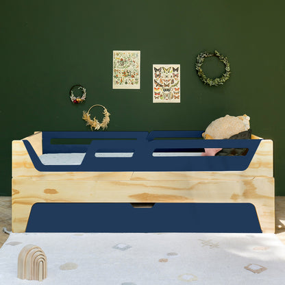 Bicama Evolutiva Maracujá | Nature | 4 Grades (1 com abertura) + 2 Módulos de cabeceira e peseira