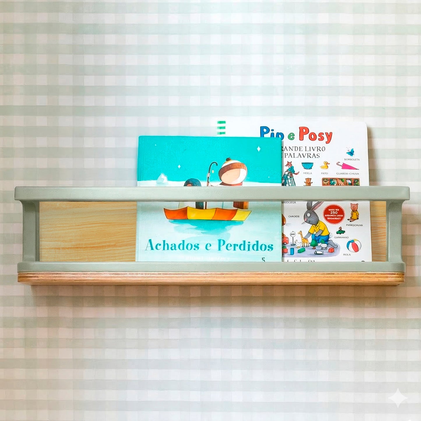 Porta Livros Anis | (Nature)