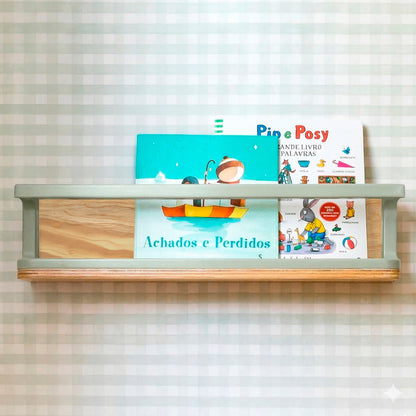 Porta Livros Anis | (Nature)