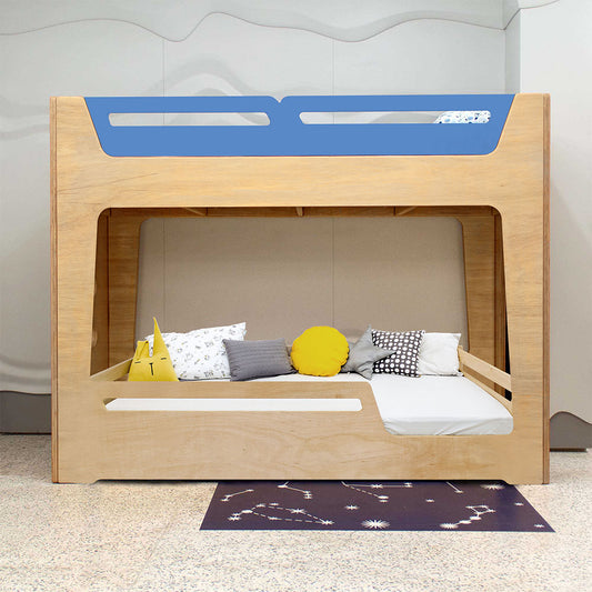 Conjunto Beliche Integrado + Cama Pitaia | 150cm | Nature