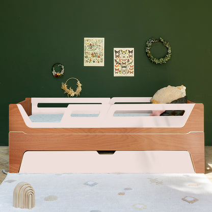 Bicama Evolutiva Maracujá | Nature | 4 Grades (1 com abertura) + 2 Módulos de cabeceira e peseira