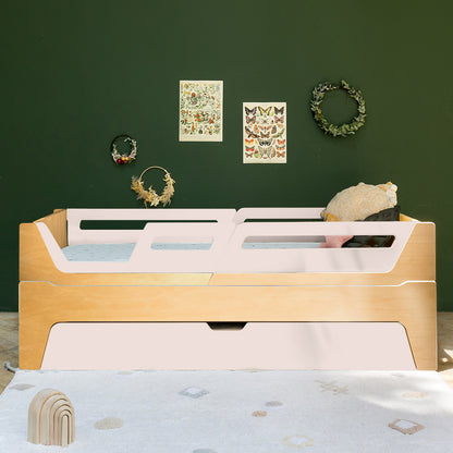 Bicama Evolutiva Maracujá | Nature | 4 Grades (1 com abertura) + 2 Módulos de cabeceira e peseira