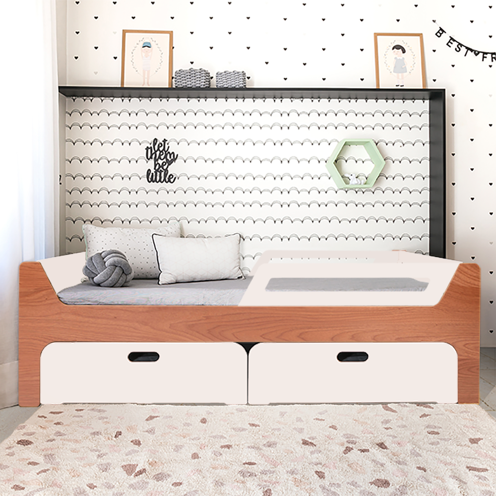 Bicama Anis | Nature | 2 Grades | Gavetas Baú