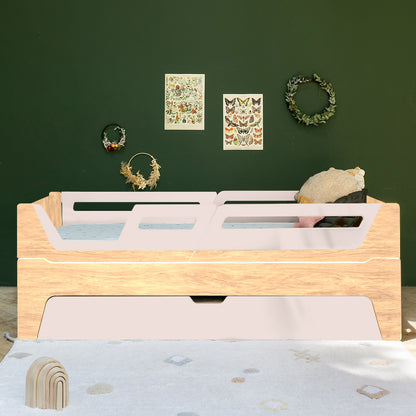 Bicama Evolutiva Maracujá | Nature | 4 Grades (1 com abertura) + 2 Módulos de cabeceira e peseira