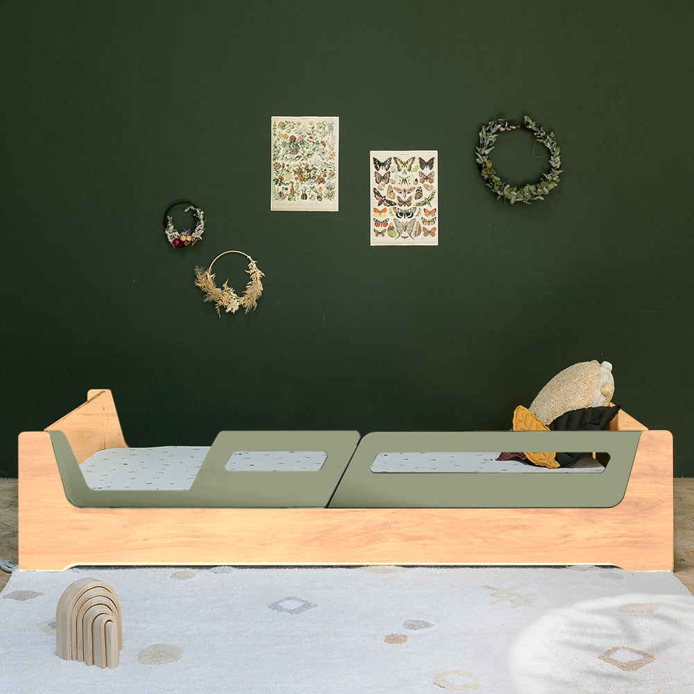 Cama Evolutiva Maracujá | Nature | 2 Grades (1 com abertura)