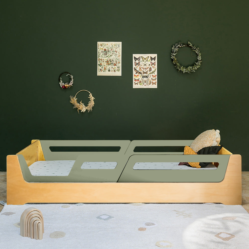 Cama Evolutiva Maracujá | Nature | 4 Grades (1 com abertura)