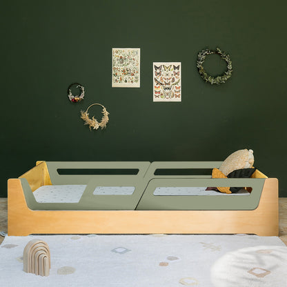 Cama Evolutiva Maracujá | Nature | 4 Grades (1 com abertura)