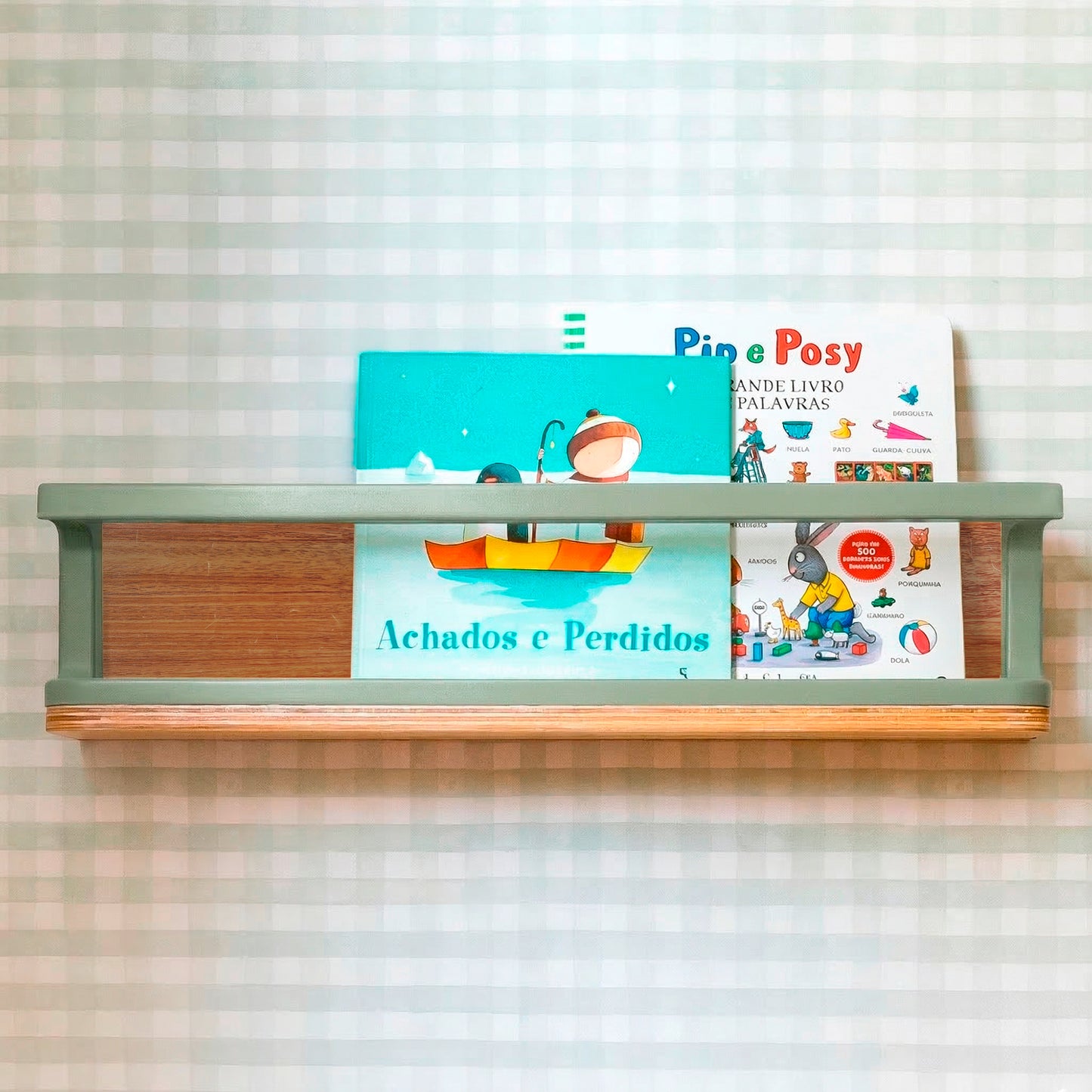 Porta Livros Anis | (Nature)