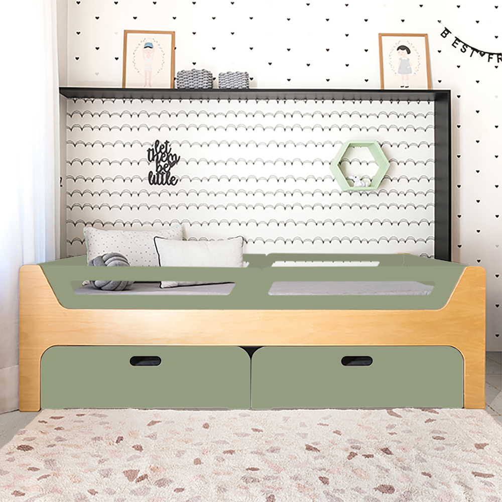 Bicama Anis | Nature | 4 Grades | Gavetas Baú