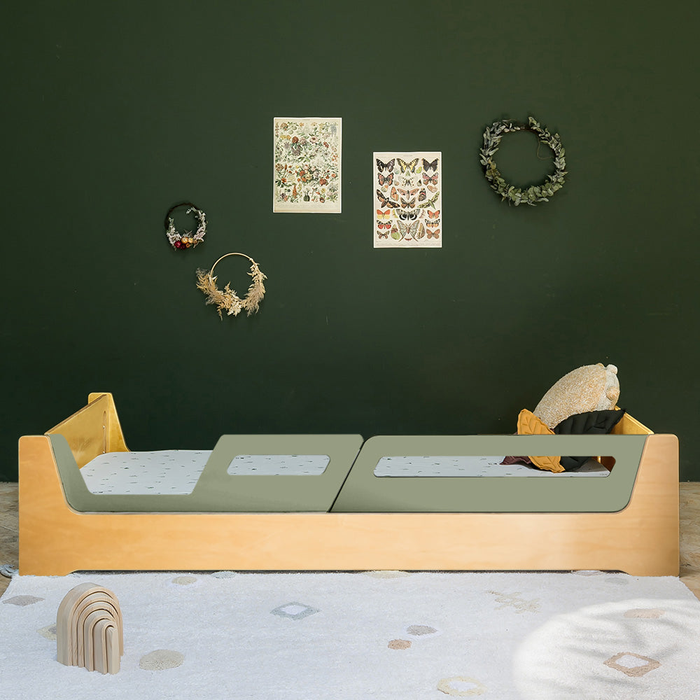 Cama Evolutiva Maracujá | Nature | 2 Grades (1 com abertura)