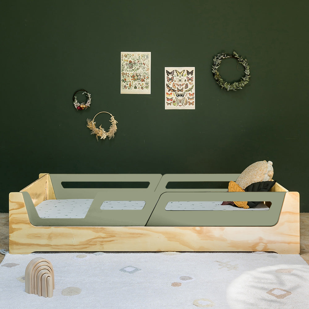 Cama Evolutiva Maracujá | Nature | 4 Grades (1 com abertura)