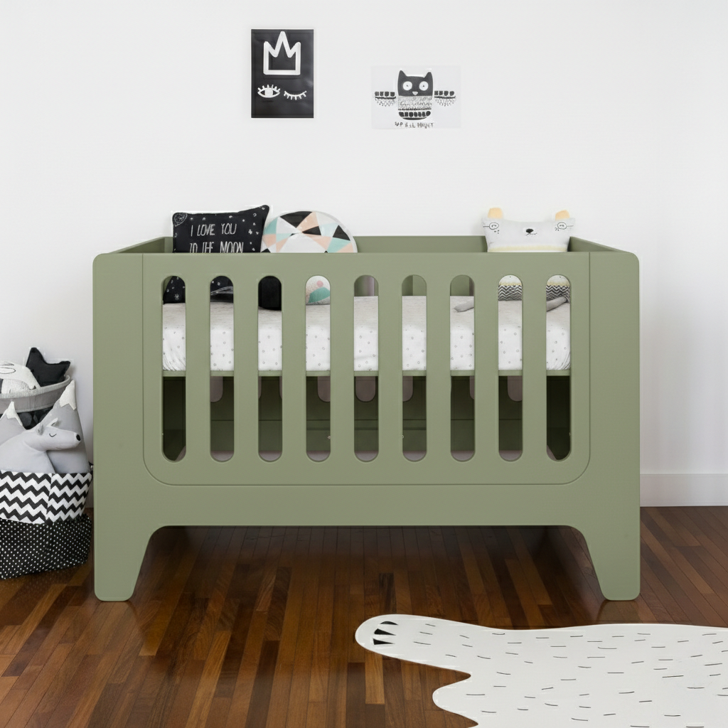 Berço Anis + Mini Cama | Laca