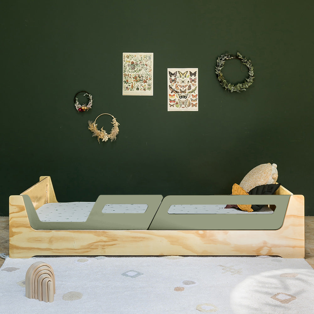 Cama Evolutiva Maracujá | Nature | 2 Grades (1 com abertura)