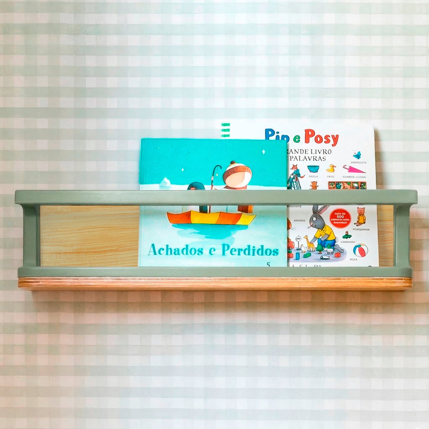 Porta Livros Anis | (Nature)