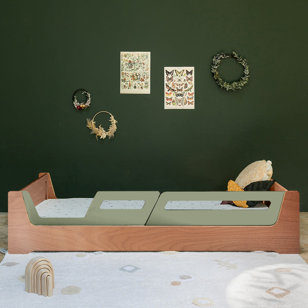 Cama Evolutiva Maracujá | Nature | 2 Grades (1 com abertura)