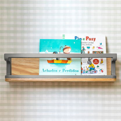 Porta Livros Anis | (Nature)