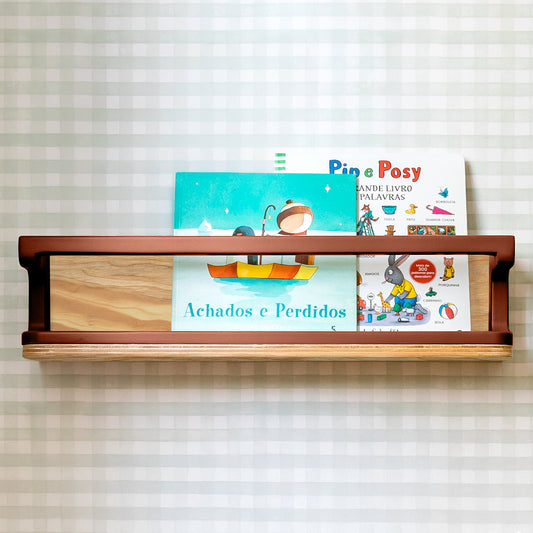 Porta Livros Anis | (Nature)