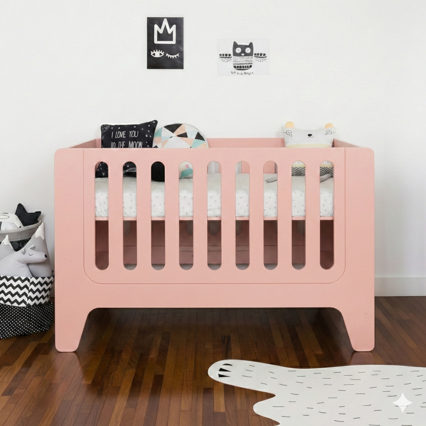 Berço Anis + Mini Cama | Laca