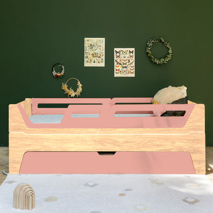 Bicama Evolutiva Maracujá | Nature | 4 Grades (1 com abertura) + 2 Módulos de cabeceira e peseira