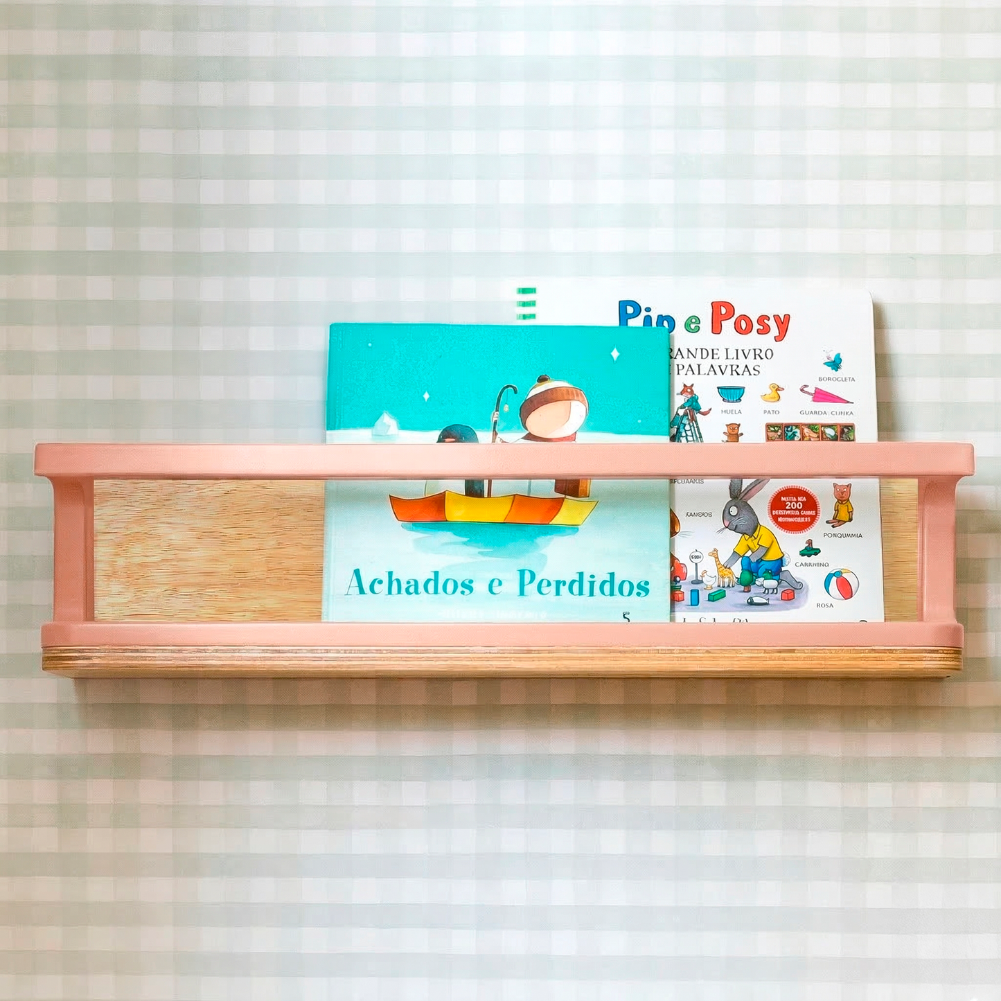 Porta Livros Anis | (Nature)