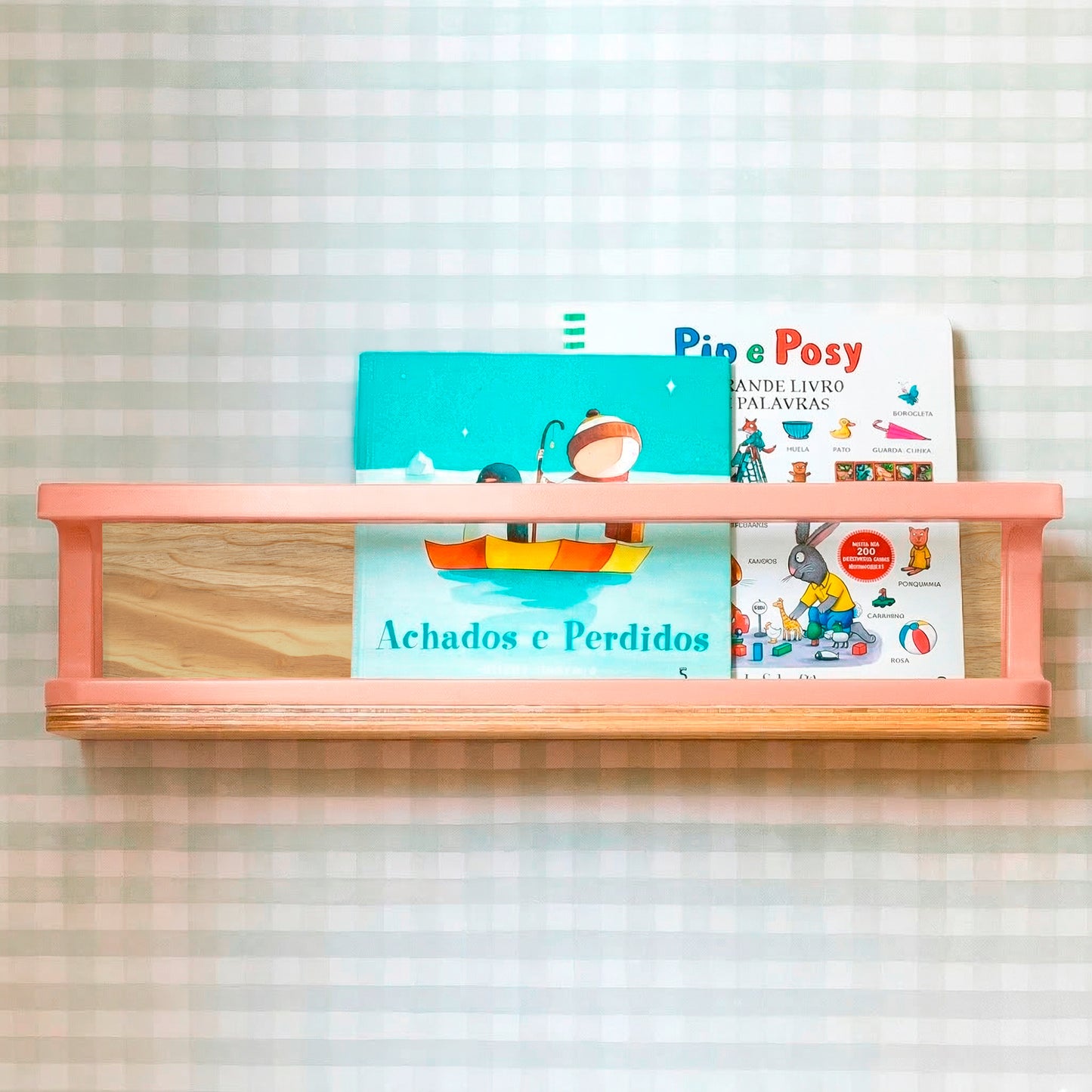 Porta Livros Anis | (Nature)