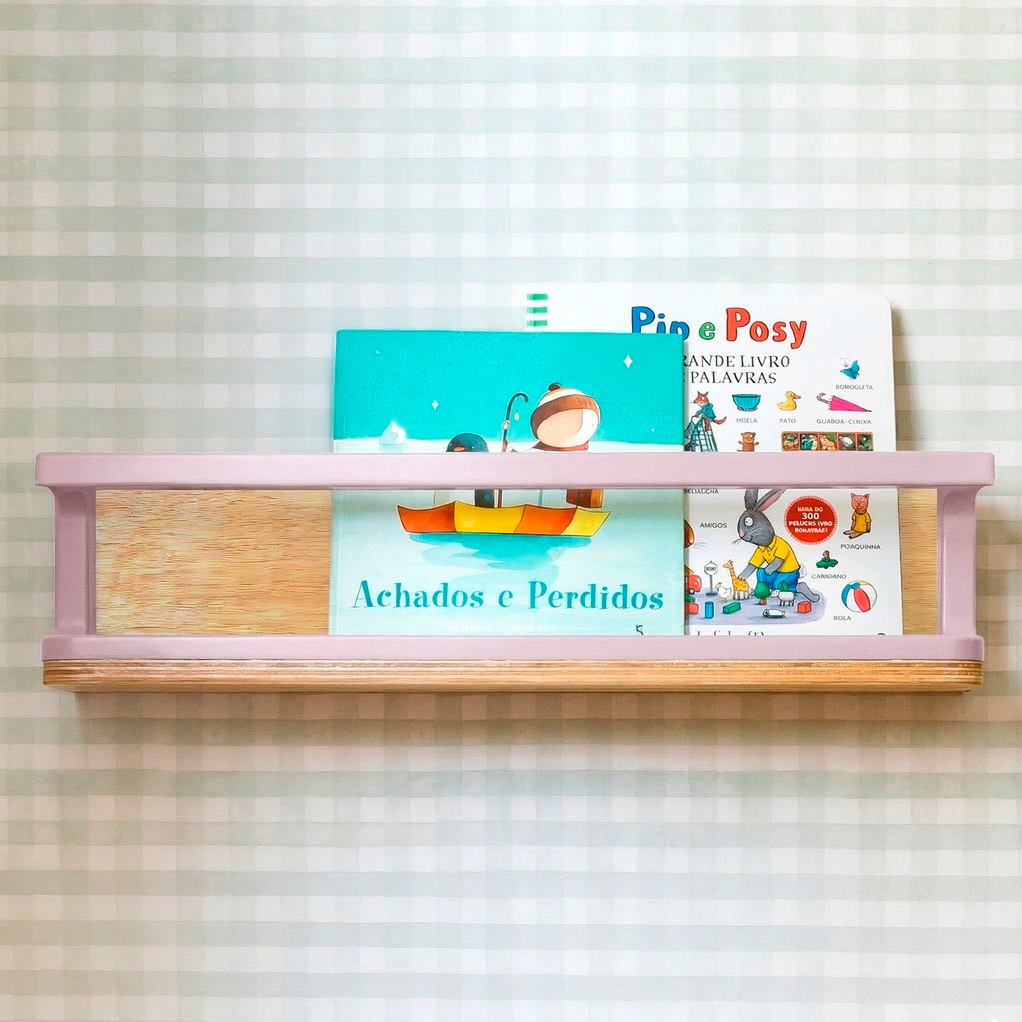 Porta Livros Anis | (Nature)