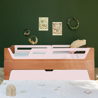 Bicama Evolutiva Maracujá | Nature | 4 Grades (1 com abertura) + 2 Módulos de cabeceira e peseira