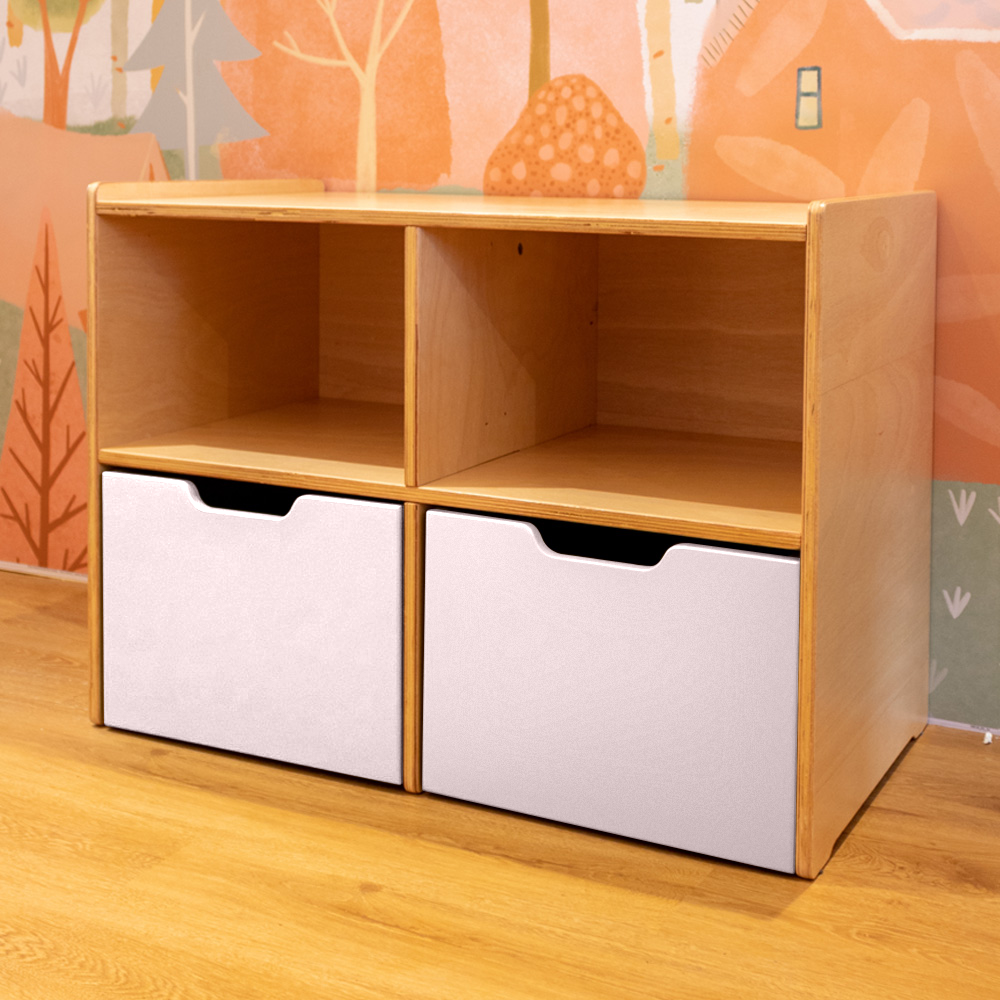 Estante com Baús | (Nature)